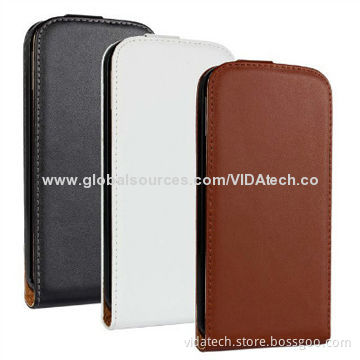 Leather Case with Flip, Suitable for HTC M8